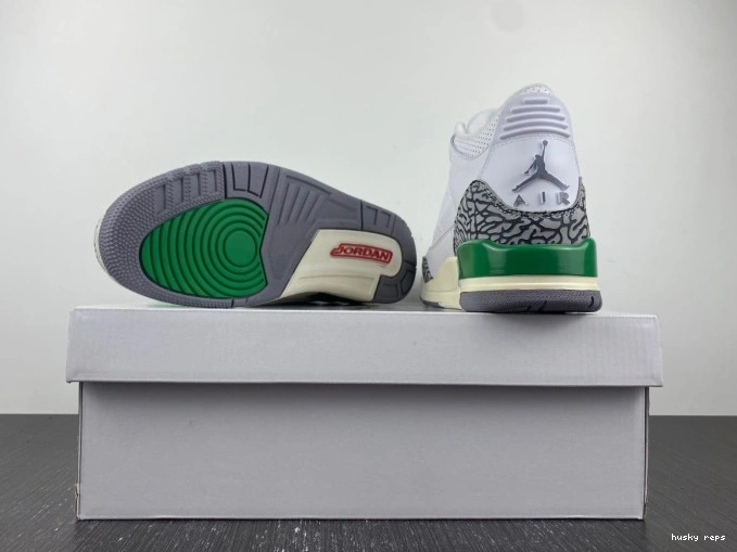 Rep Husky Lucky CK9246-136 Jordan (W) Retro Green 3 0718
